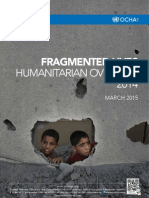 UN Annual Humanitarian Overview Palestine 2014