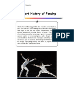 A Short History of Fencing