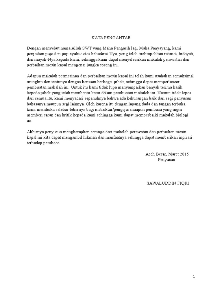 Makalah Jangka Sorong