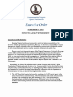 ABC Law Enforcement Training Executive Order