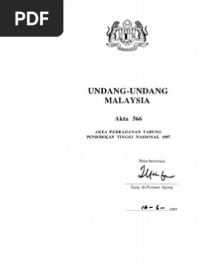 Akta 566 Ptptn 1997 Pdf