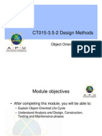 CT015-3.5-2 Design Methods: Object Oriented Life Cycle