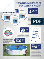 Oferta de Piscinas Ormota 2015