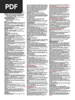 Civil Procedure Attack Sheet