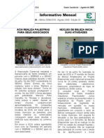 Informativo Mensal ACIA - Agosto 2009