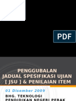 Penggubalan Jsu & Penilaian Item 1