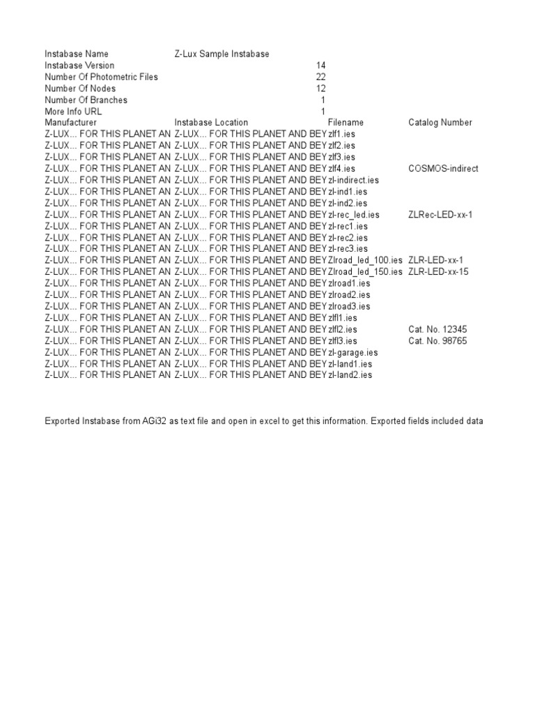 Z-Lux Instabase Photometric Data Overview | PDF | Planetary Science ...
