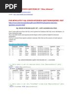 SQL Server Interview Questions Queries by Vikas Ahlawat