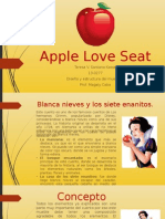 Apple Love Seat