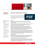 Communications Subscriber Data Management