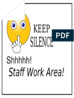 Staff Work Area