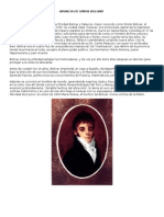 Vida y Obra de Simon Bolivar y Sus Pensamientos