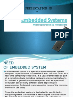 Embedded systems and PIC microcontroller