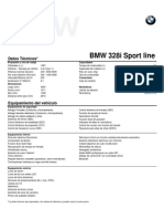 Ficha Técnica BMW 328i Sport Line