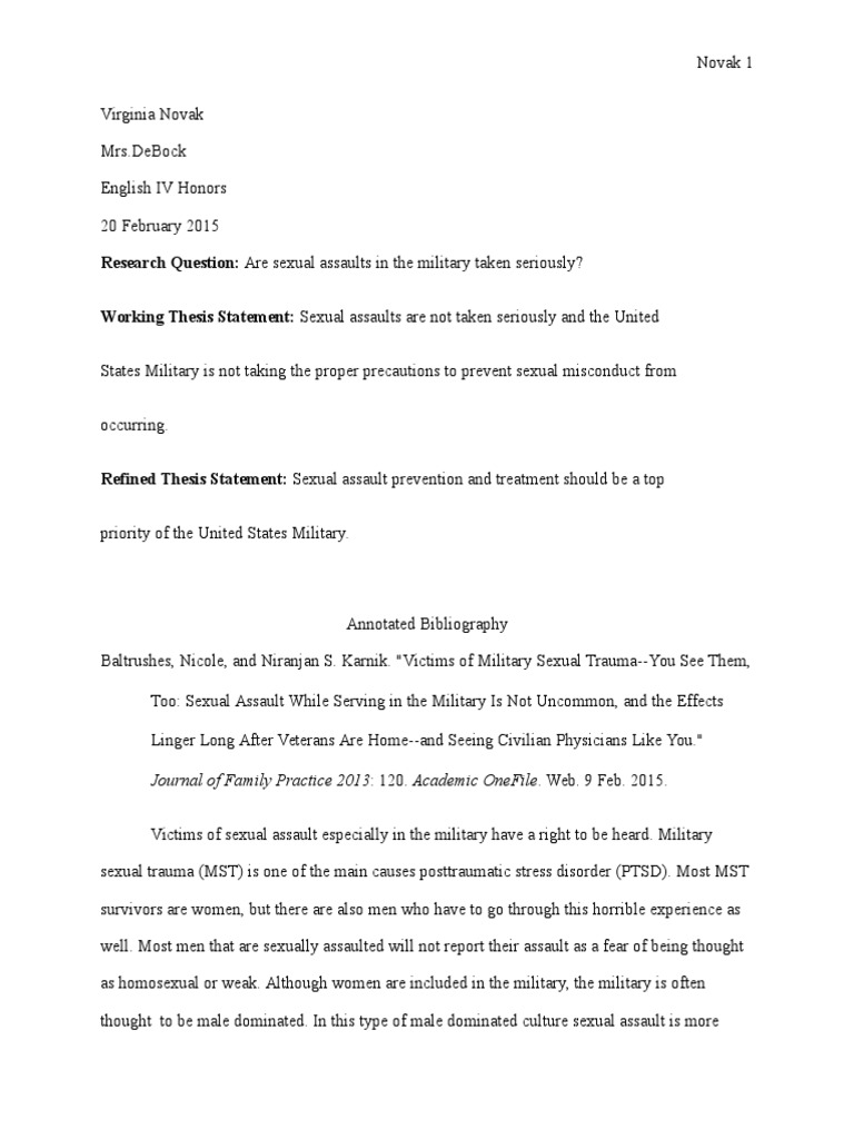 Sexual assault dissertation 07 picture