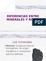 Diferencias Entre Minerales y Rocas