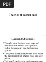 Theories of Interest Rates