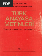 Türk Anayasası Metinleri Senedi İttifaktan Günümüze