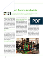 Prof. Andris Ambainis: Interview With