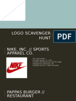Logo Scavenger Hunt
