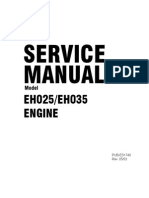 Service Manual: EH025/EH035 Engine
