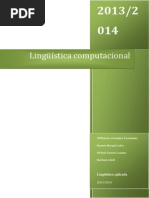 Tema 5. Lingüística Computacional