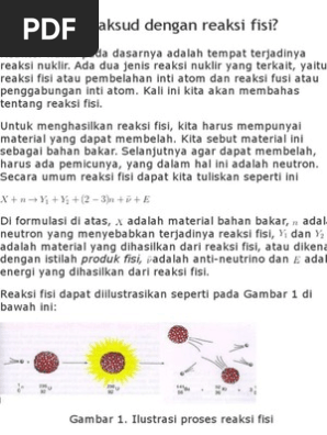 Reaksi Fisi Yang Sangat Olala Sekali Bila Kamu Melihat Ini Maka Kamu Akan Menjadi Seperi Seorang Yang Berwibawa Pdf