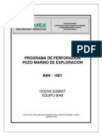 Programa NAK 1001 Preliminar