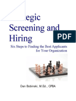 Screening and Hiring