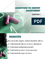 Chapter 1 - Introduction To Survey Adjustment