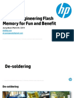Reverse Engineering Flash Memory For Fun and Benefit