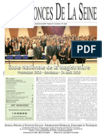 Edition Du Jeudi 26 Aout 2010