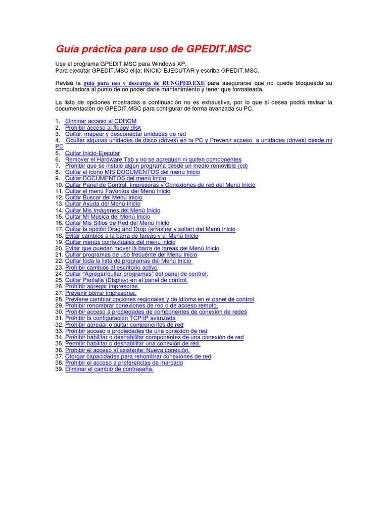 Uso de GPEDI | PDF