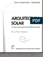 Arquitectura Solar - Sabady