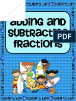 Fraction Surf Game