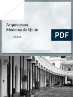 30130267 Arquitectura Moderna de Quito