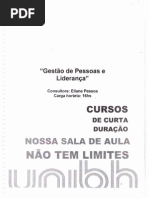 Curso de Gestão de Pessoas e Liderança