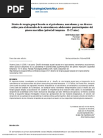 Diseño de Terapia Grupal Basada en El Psicodrama, Narradrama y Sus Diversos Estilos Para El Desarrollo de La Autoestima en Adolescentes Puertorriqueños Del Género Masculino (Pubertad Temprana - 13-15 Años)