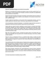 APDA_Qualidade da água na torneira do Consumidor-1