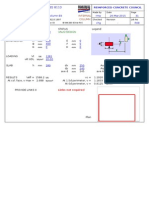 RCC13 Punching Shear