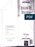 Orlandi Analise Discurso PDF