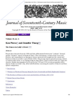 Dances in Lullys Persee Journal of Seventeenth-Century Music - Vol. 10 No