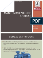 Mantenimiento de Bombas