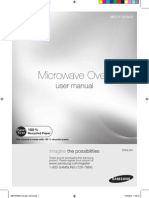 Samsung ME21F707 Microwave Manual