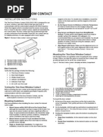 2GIG DW10 345 Install Guide