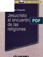 47701718 Dupuis Jacques Jesucristo Al Encuentro de Las Religiones