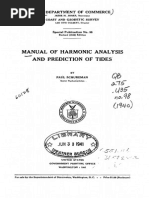 Schureman 1924 Manual of Harmonic Analysis and Prediction Tides