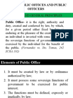 Law of Public Offices and Public Officers