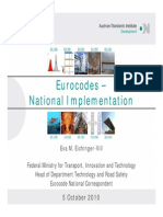 Austrain Eurocodes National Implementation - Bridges - SpecialSession - Eichinger-Vill