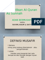 Pendidikan Al-Quran As Sunnah